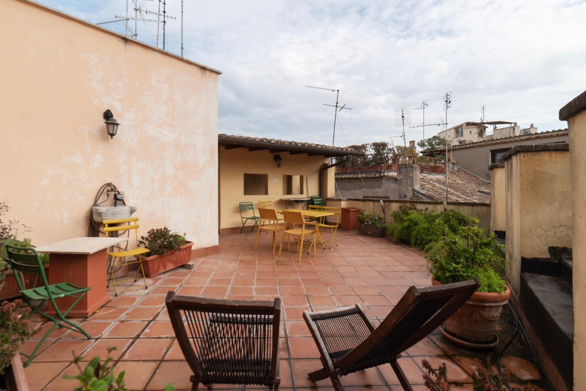 Ferienwohnung Clock Terrace House Rom Exterior foto